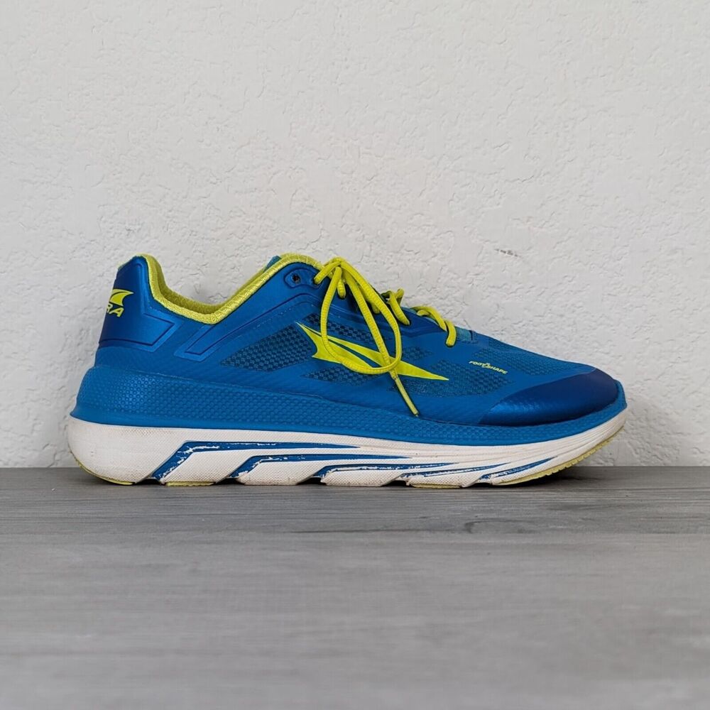 Altra Duo Womens Zero Drop Ultra Light Blue Mesh Running Shoes sz 10